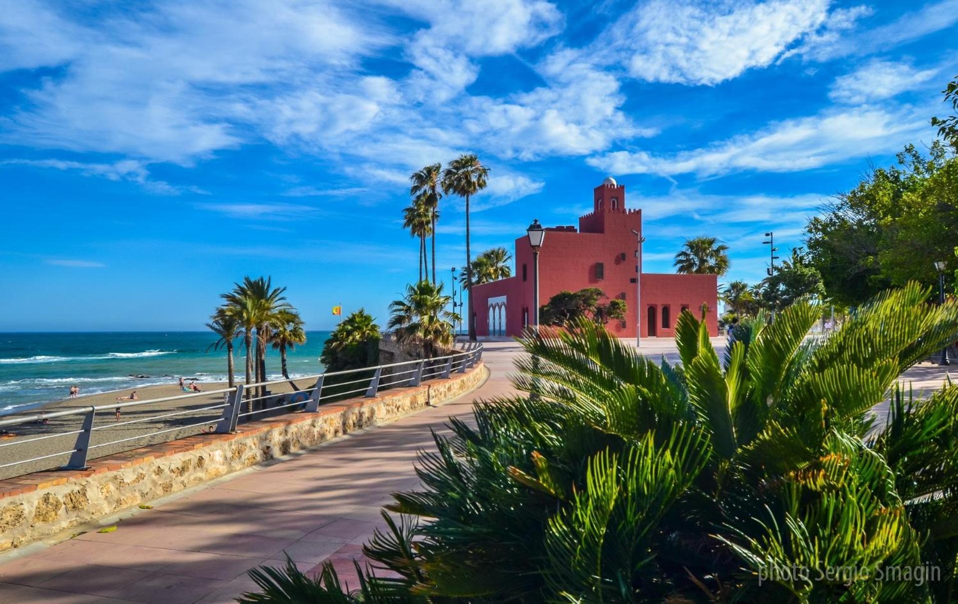 Benalbeach 1010 - Vista Al Mar - Piscina Todo El Ano - Primera Linea De Playa 베날마데나코스타 외부 사진