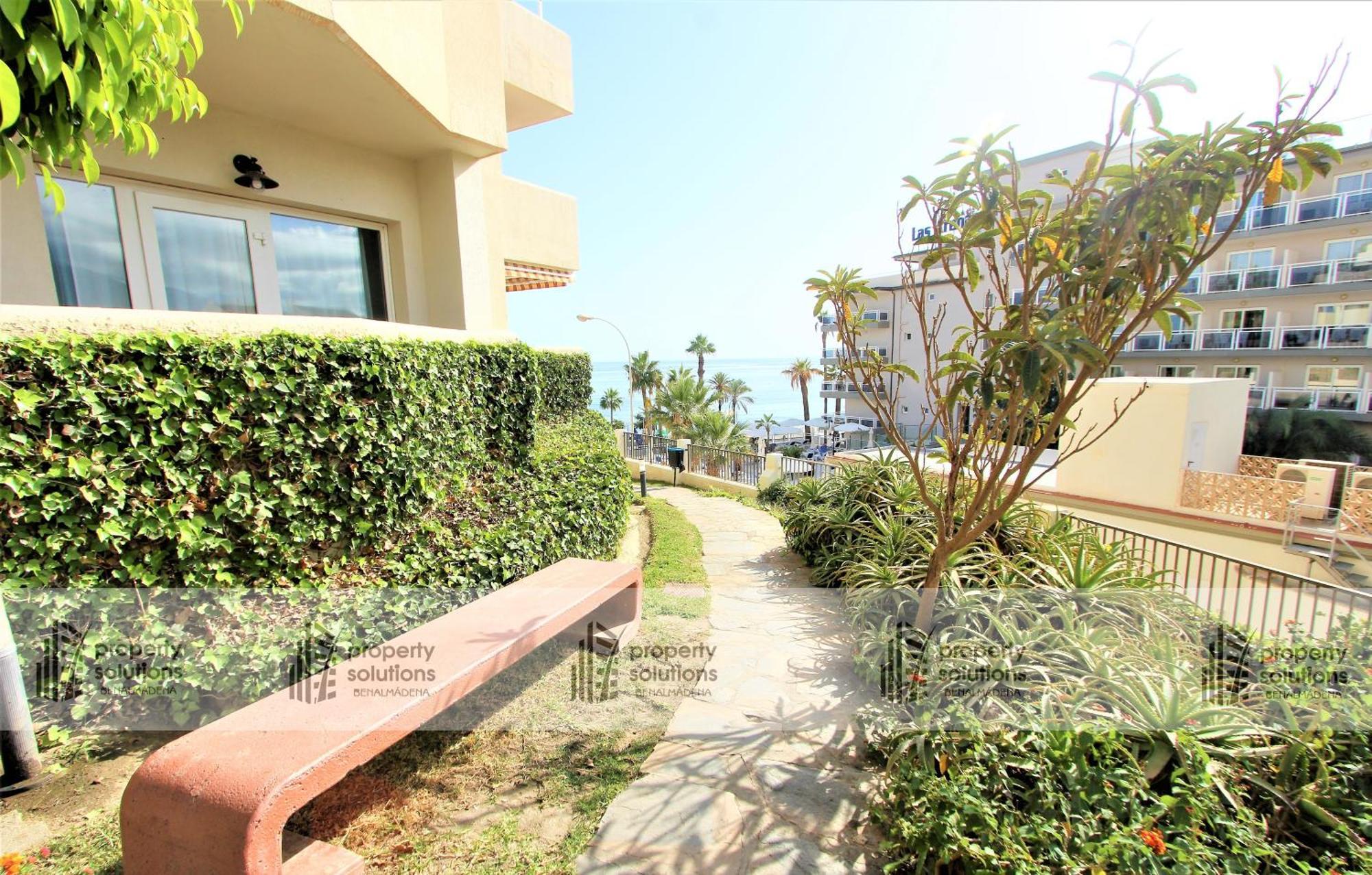 Benalbeach 1010 - Vista Al Mar - Piscina Todo El Ano - Primera Linea De Playa 베날마데나코스타 외부 사진